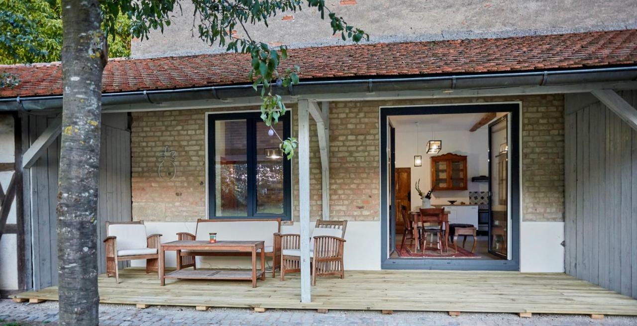 Obere Muehle - Scheunenwohnung Mitten Im Gruenen Baunach Ngoại thất bức ảnh
