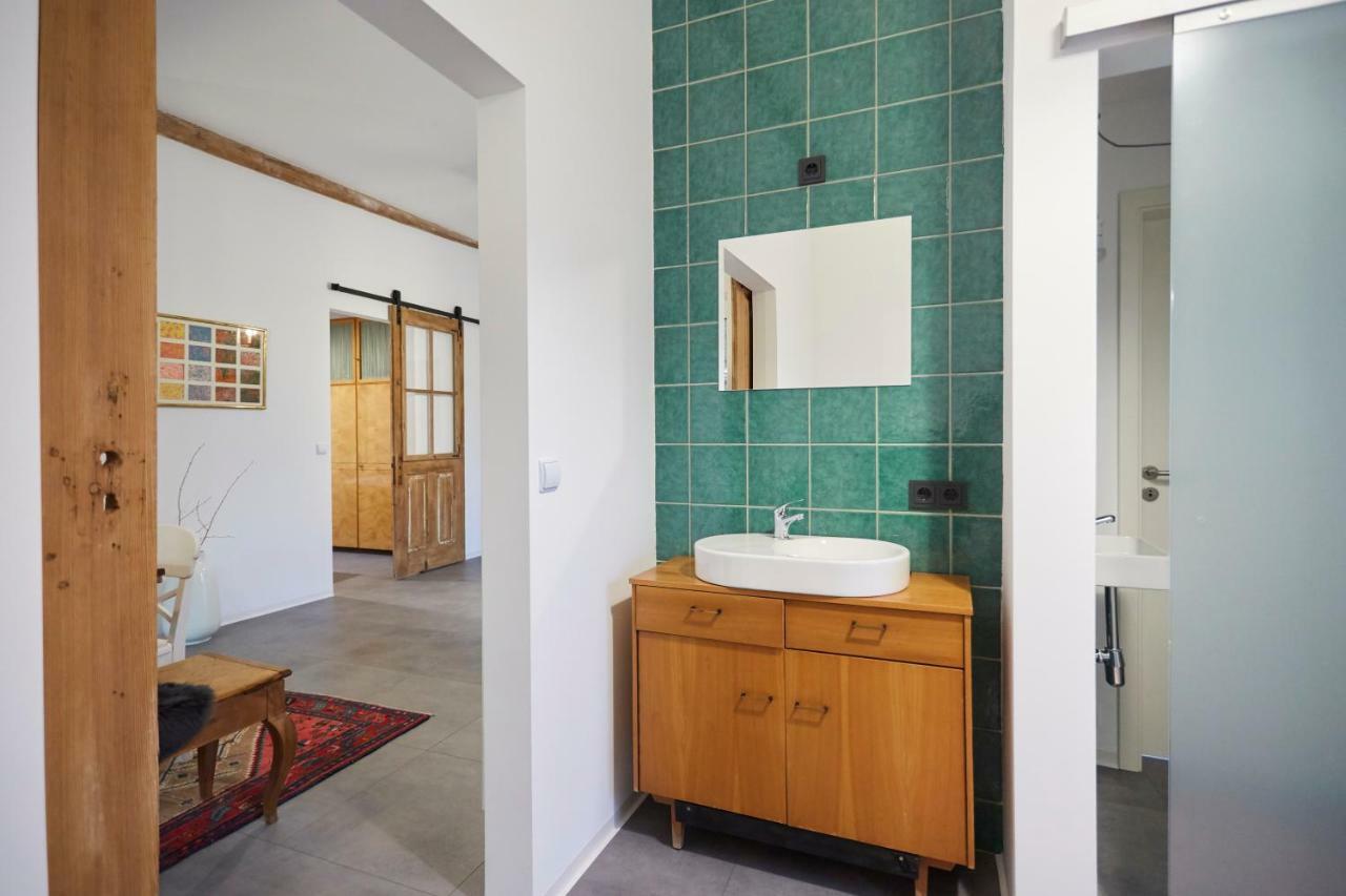 Obere Muehle - Scheunenwohnung Mitten Im Gruenen Baunach Ngoại thất bức ảnh